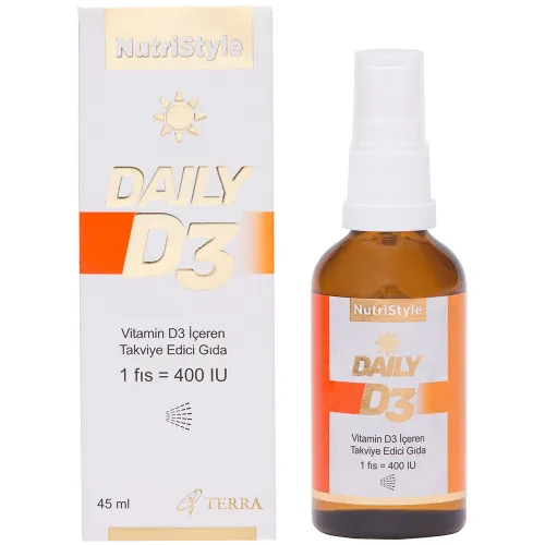 2'li NutriStyle Daily-D3 Vitamin